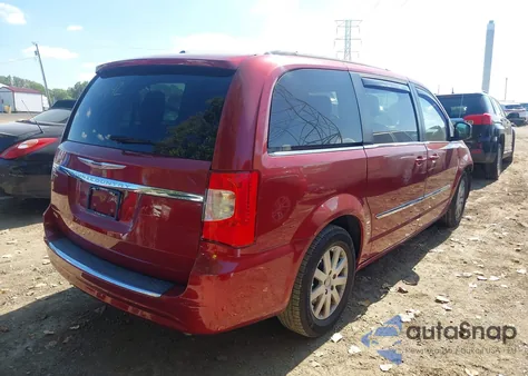 2016 Chrysler Town & Country Touring from USA, damaged, VIN 2C4RC1BG5GR230714